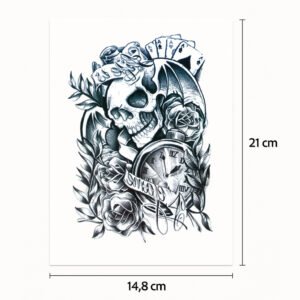 Half-Sleeve-Tattoo Tödliche Hand