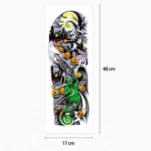 Tattoo-Sleeve Halloween-Style