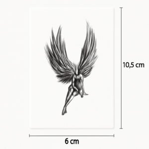 Tattoo Sitzender Engel