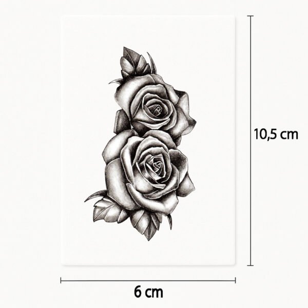 Tattoo Doppelte Rose