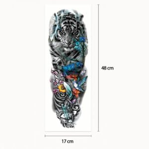 Tattoo-Sleeve Sibirischer Tiger