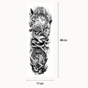 Tattoo-Sleeve Tödliche Zeit