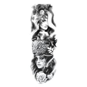 Tattoo-Sleeve Vollmond
