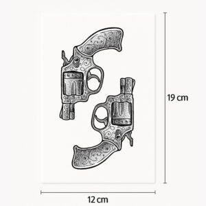 Tattoo Klassischer Revolver