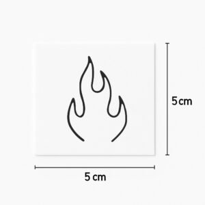 Tattoo Brennendes Feuer