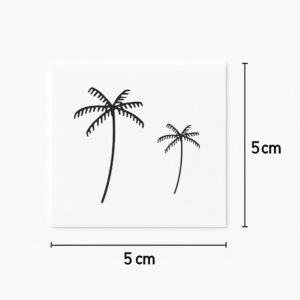 Tattoo Doppelte Palme