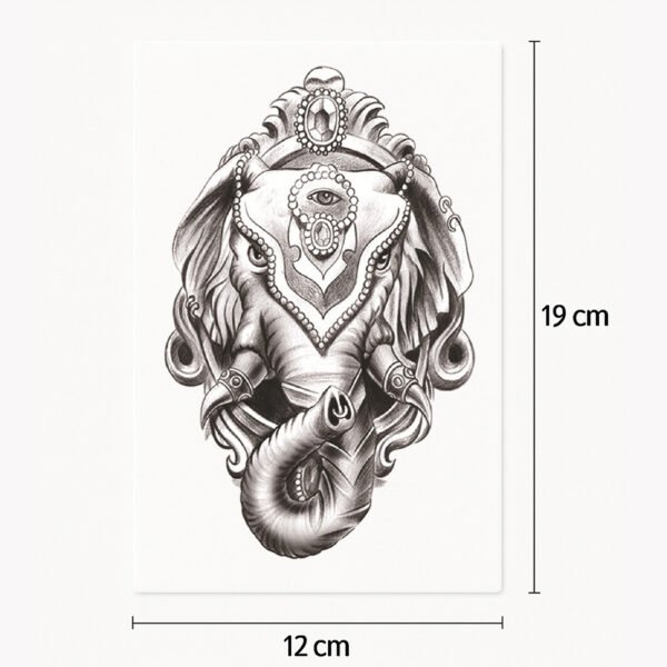Tattoo Maskierter Elefant
